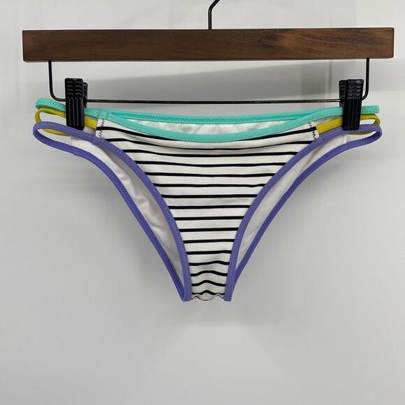 Victoria’s Secret Bikini Bottoms The Strappy Cheeky Size Small - Picture 1 of 6